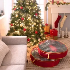 Simplify 30" Wreath Bag 2-Pack Set -Storage And Cleaning 5828793 ALT