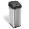 ITouchless Deodorizer 13-gallon Stainless Steel Touchless Trash Can With Carbon Filter Technology -Storage And Cleaning 595804