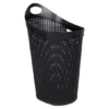 Mind Reader 60 Liter Mobile Laundry Hamper -Storage And Cleaning 5963541 Black