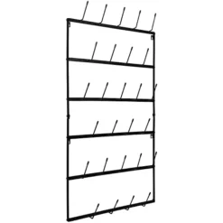 Sorbus 6 Tier Wall Mount Mug Rack