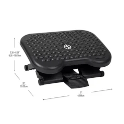 Mind Reader Anchor Collection Adjustable Ergonomic Foot Rest -Storage And Cleaning 6311060 ALT6