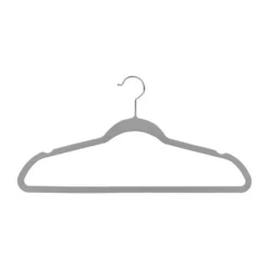 Belle Maison Flocked Hangers 25-Pack Set 17 Belle Maison Flocked Hangers 25-Pack Set -Storage And Cleaning 6375345 Gray