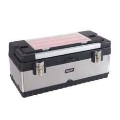 Stalwart 18-Compartment & Removable Tray Portable Tool Box -Storage And Cleaning 6461216 ALT5