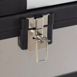 Stalwart 18-Compartment & Removable Tray Portable Tool Box -Storage And Cleaning 6461216 ALT6