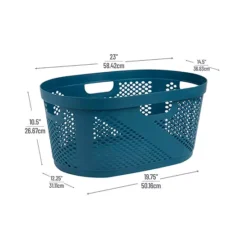 Mind Reader Laundry Basket Collection 2-piece Set -Storage And Cleaning 6462261 ALT9