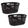 Mind Reader Laundry Basket Collection 2-piece Set 2 Mind Reader Laundry Basket Collection 2-piece Set -Storage And Cleaning 6462261 Black