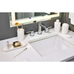 IDesign Cade 4-Piece Bath Accessories Set -Storage And Cleaning 6487016 ALT9