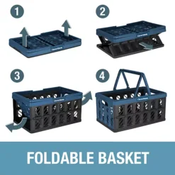 Clevermade Collapsible Storage Bin 3-piece Set -Storage And Cleaning 6494769 ALT6