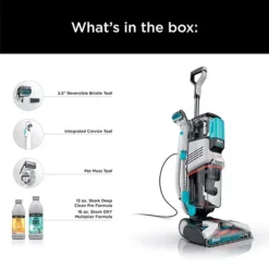 Shark® CarpetXpert With Stainstriker, EX201, Pet Carpet And Upholstery Cleaner Machine With Built-in Spot & Stain Cleaner, Deep Carpet Cleaning & Tough Stain Removal, Upright Shampooer For Area Rugs, Eliminates Odors Instantly Including Pet Urine (EX201) 18 Shark® CarpetXpert With Stainstriker, EX201, Pet Carpet And Upholstery Cleaner Machine With Built-in Spot & Stain Cleaner, Deep Carpet Cleaning & Tough Stain Removal, Upright Shampooer For Area Rugs, Eliminates Odors Instantly Including Pet Urine (EX201) -Storage And Cleaning 6539661 ALT7