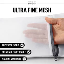 Zulay Home 7 Pack Reusable Mesh Laundry Bags For Delicates -Storage And Cleaning 6555276 ALT2