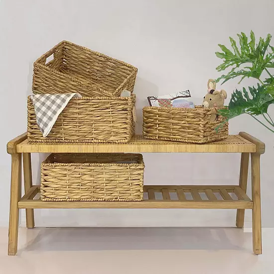 Sonoma Goods For Life® Natural Everyday Wide Wicker Basket 6 Sonoma Goods For Life® Natural Everyday Wide Wicker Basket - Image 4