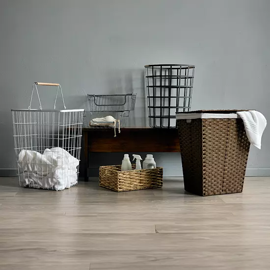 Sonoma Goods For Life® Natural Everyday Wide Wicker Basket 8 Sonoma Goods For Life® Natural Everyday Wide Wicker Basket - Image 6