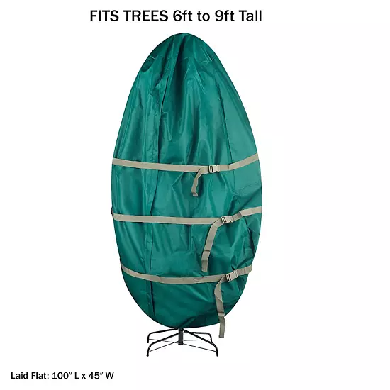 Tiny Tim Totes Upright Zippered Christmas Tree Storage Bag 6 Tiny Tim Totes Upright Zippered Christmas Tree Storage Bag - Image 4