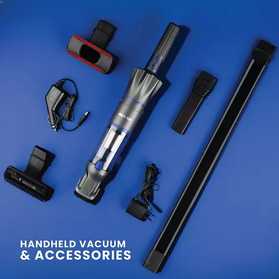 Ruvio 4-Piece Car Charger, Crevice Nozzle, Brush Nozzle, And Upholstery Nozzle Shop Vacuum Attachments Set 4 Ruvio 4-Piece Car Charger, Crevice Nozzle, Brush Nozzle, And Upholstery Nozzle Shop Vacuum Attachments Set - Image 2