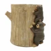 The Big One® Cabin Life Tree Stump & Bears Wastebasket -Storage And Cleaning 6739830