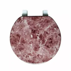 Round Wood Toilet Seat -Storage And Cleaning 6777166 ALT3