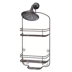 IDesign Medium Shower Caddy -Storage And Cleaning 6783125 Bronze 1