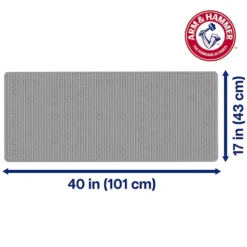 Arm & Hammer Performance Foam Ribbed Tub / Shower Mat -Storage And Cleaning 6941006 ALT8