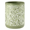 Avanti Stratford Vine Print Wastebasket 1 Avanti Stratford Vine Print Wastebasket -Storage And Cleaning 6987054