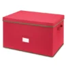 Whitmor Christmas Red Storage Box -Storage And Cleaning 7046291