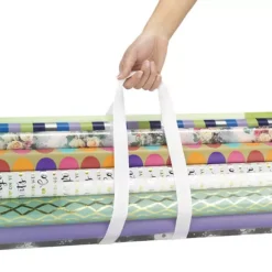 Whitmor Clear Gift Wrap Organizer Roll -Storage And Cleaning 7046293 ALT4