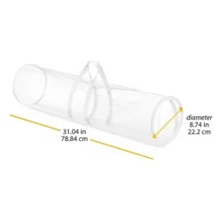 Whitmor Clear Gift Wrap Organizer Roll -Storage And Cleaning 7046293 ALT6