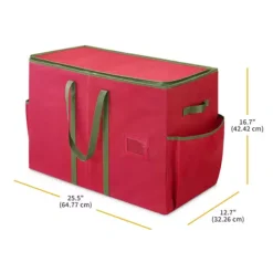 Whitmor Christmas Ornament Storage Box -Storage And Cleaning 7046294 ALT6