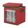 Whitmor Christmas 64- Ornament Cube Storage Box -Storage And Cleaning 7046295