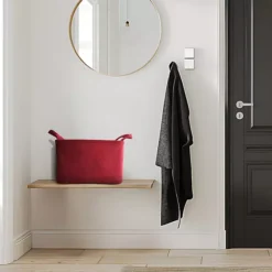 Decorative Decor Co Quilted Velvet Basket 15 Decorative Decor Co Quilted Velvet Basket -Storage And Cleaning 7079749 ALT5