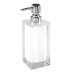 IZOD Marina Lotion Dispenser -Storage And Cleaning 7080651 White 1