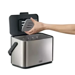 Joseph Joseph Collect 4-Liter Stainless Steel Food Waste Compost Caddy -Storage And Cleaning 7095929 ALT6