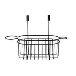 Bath Bliss Over The Cabinet Hair Tool Organizer - Matte Black -Storage And Cleaning 7102241 ALT5