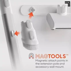 Sharper Image Cordless Vacuum, Stick & Handheld Combo -Storage And Cleaning 7188615 ALT7