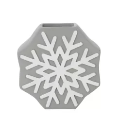 VCNY Home Winter Snowflake 16-pc. Shower Curtain Bath Set -Storage And Cleaning 7237520 ALT5