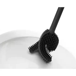 Joseph Joseph Flex 360 Matte Black Advanced Toilet Brush -Storage And Cleaning 7239586 ALT2