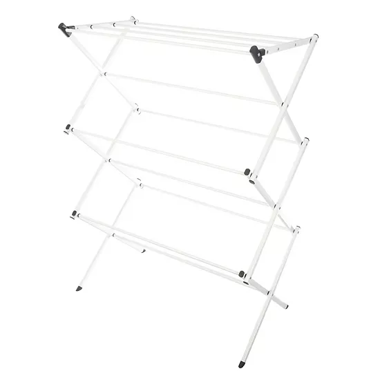 Lavish Home Collapsible Clothes Drying Rack, White 3 Lavish Home Collapsible Clothes Drying Rack, White