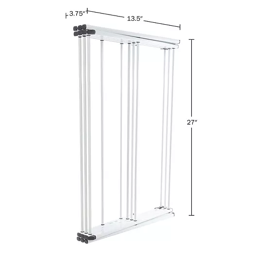 Lavish Home Collapsible Clothes Drying Rack, White 12 Lavish Home Collapsible Clothes Drying Rack, White - Image 10
