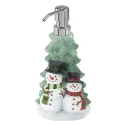 Avanti Holiday Soap Dispenser -Storage And Cleaning 7287727 Winter Snowman