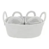 Sonoma Goods For Life® 3-Pack Rope Storage Baskets -Storage And Cleaning 7292667 White