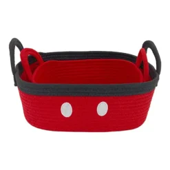 Disney's Mickey Mouse 2-pack Storage Basket Set By The Big One Kids™ -Storage And Cleaning 7292783 ALT2