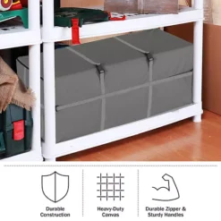 Elf Stor Gray Christmas Tree Storage Bag -Storage And Cleaning 7325422 ALT3