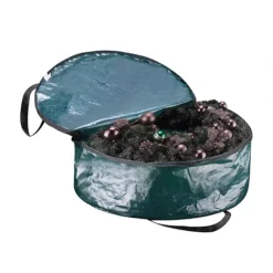 Elf Stor Green Christmas Wreath Storage Bag -Storage And Cleaning 7325432 ALT2