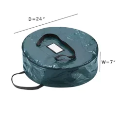 Elf Stor Green Christmas Wreath Storage Bag -Storage And Cleaning 7325432 ALT4