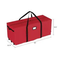 Elf Stor Rolling Christmas Tree Red Storage Bag -Storage And Cleaning 7325445 ALT5