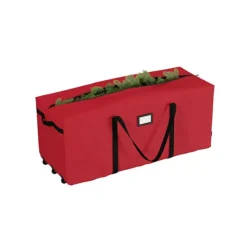 Elf Stor Rolling Christmas Tree Red Storage Bag -Storage And Cleaning 7325445 Red