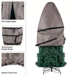 Elf Stor 9-ft. Upright Christmas Tree Bag -Storage And Cleaning 7325448 ALT5