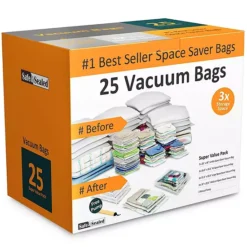 Home-Complete 25 Vacuum Sealed Storage Bags
