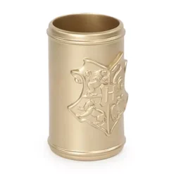 Harry Potter Gold-Tone Hogwarts Coat Of Arms Lotion Pump And Tumbler Set 10 Harry Potter Gold-Tone Hogwarts Coat Of Arms Lotion Pump And Tumbler Set -Storage And Cleaning 7431508 ALT3
