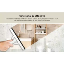 Umbra Buddy Adhesive Squeegee -Storage And Cleaning 7457285 ALT10