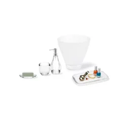 Umbra Droplet Clear Soap Dish -Storage And Cleaning 7457350 ALT5